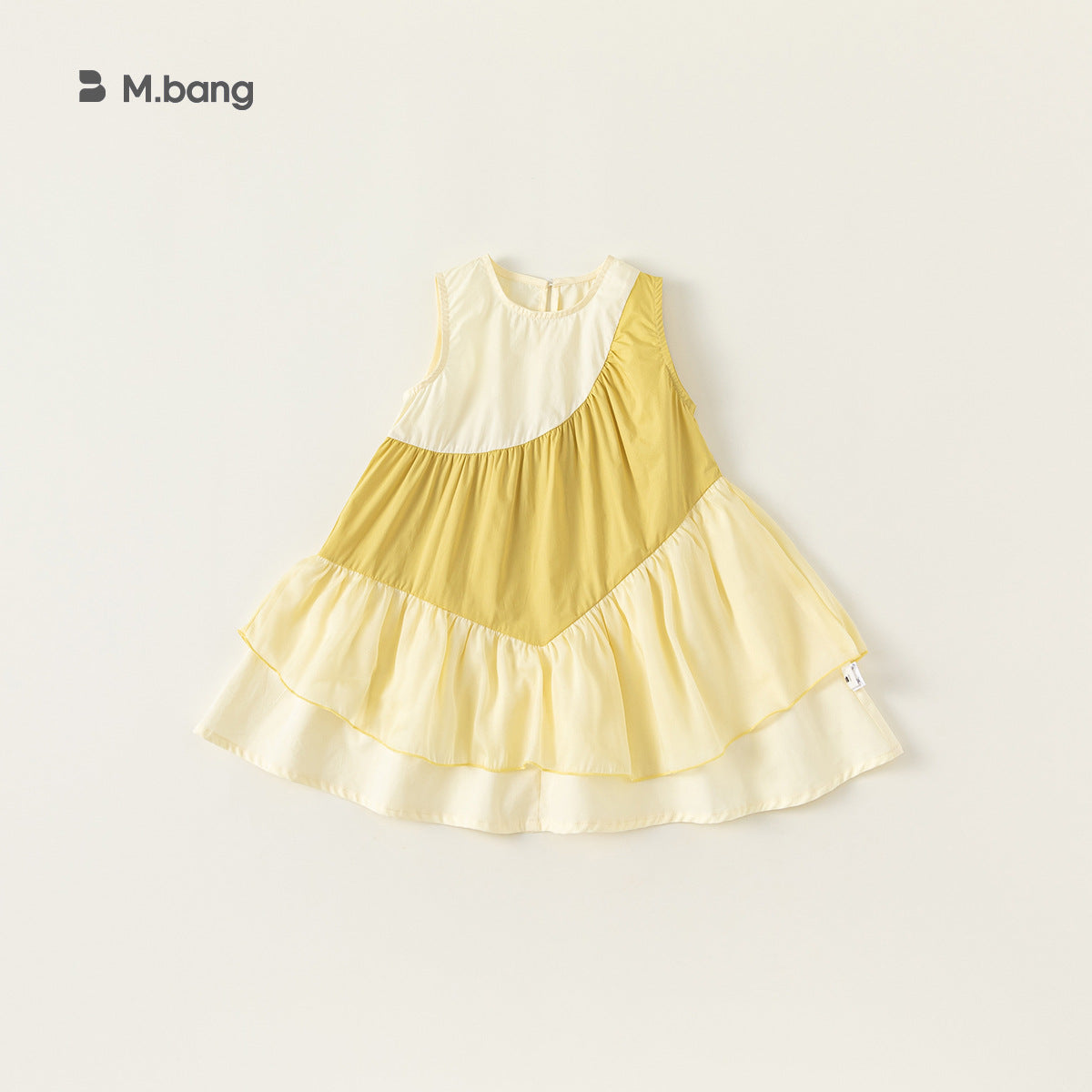 Children's Clothing Sleeveless Color-matching Summer Sundress Sweet Princess Children's Dress