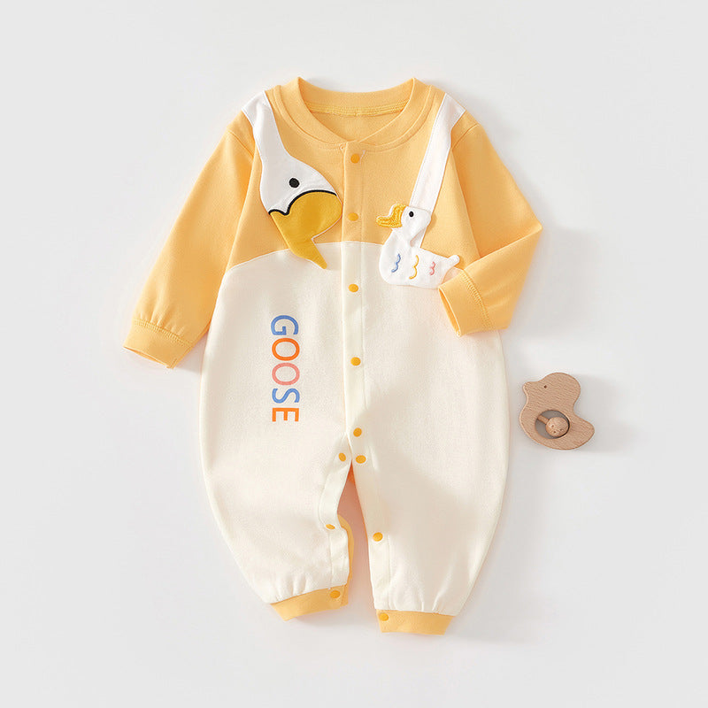 Jumpsuit Pure Cotton Born Clothes Boys Jumpsuit, Climbing Suit
