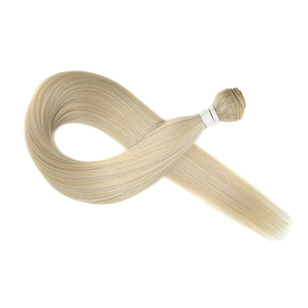 Classy Beautiful African Weft Hair Extension Long Straight Wig