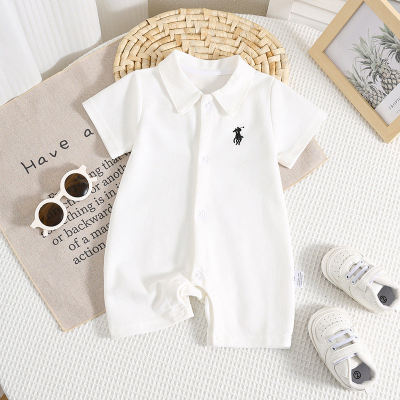 Infants Summer Jumpsuit Going Out Rompers Fashion Cartoon Jumpsuit, Climbing Suit