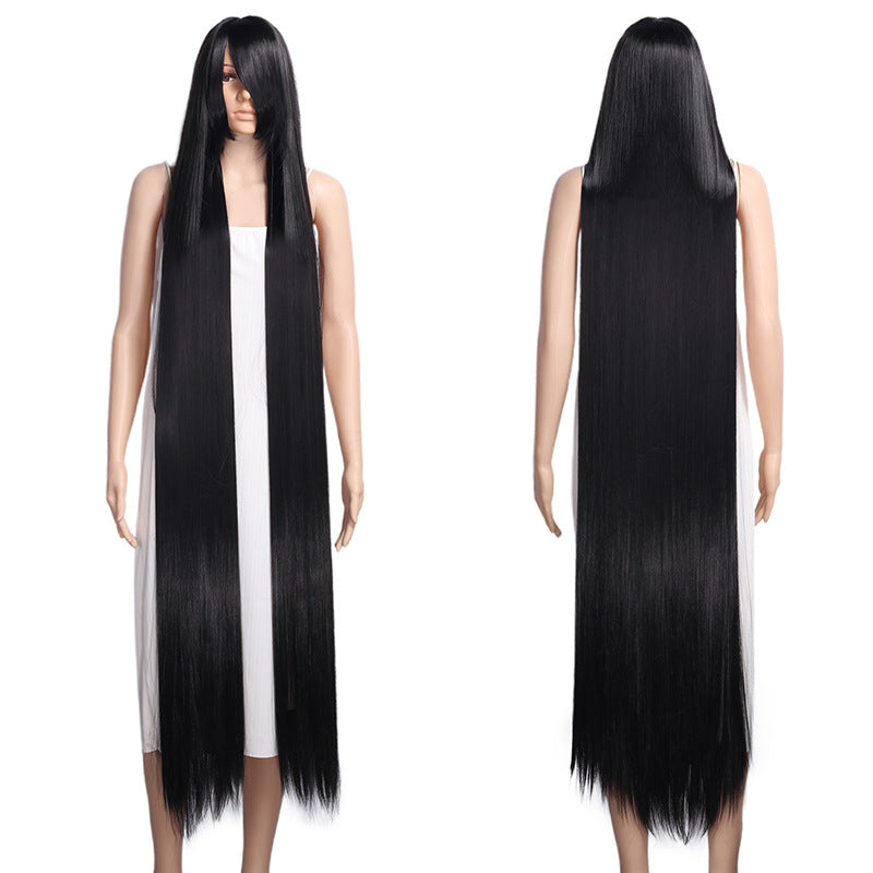 Costume Long Straight Hair Thickened Gram Universal Cos Wig
