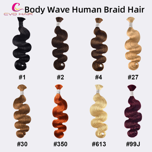 Attractive Innovative Human Bulk Band Wigs Real Hair Wig