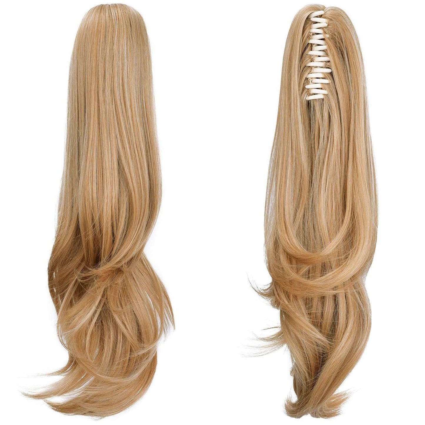 Mid-length Fiber Jaws Clamp Grip High Female Lazy Wig Ponytail