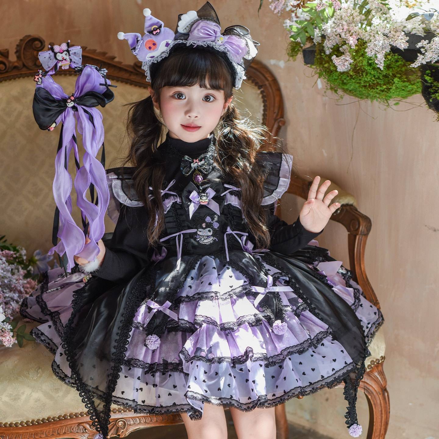 Children's Lolita Princess Spring Clothes Western Style Children's Dress