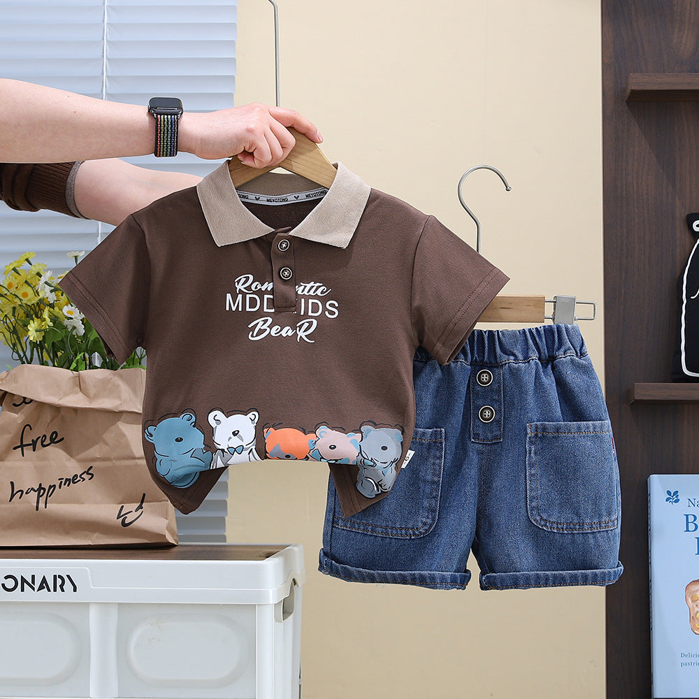 Two-piece Set Year Old Fashionable Clothes Children's Suit
