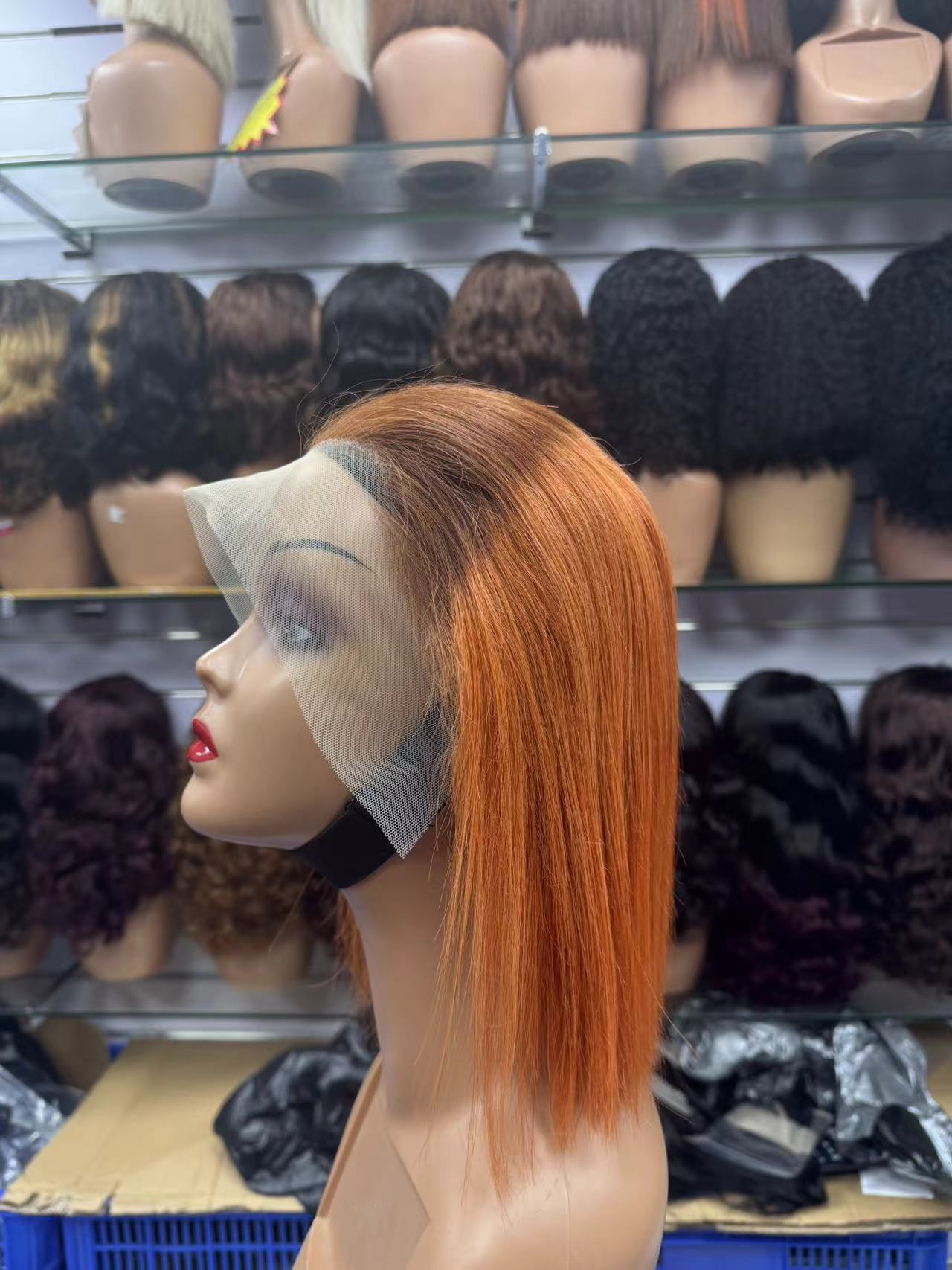 Fashion Popular Classy Innovative Bobo Human Real Hair Wig