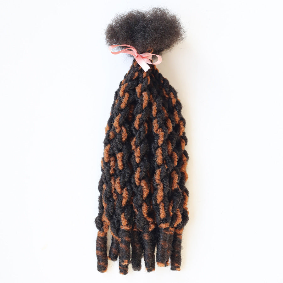 African Chemical Fiber Crochet Hair Top Seamless Other Wig