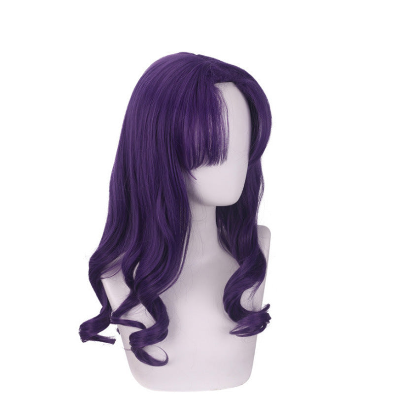 Cardamom Neon Genesis Evangelion Medium Purple Cos Wig