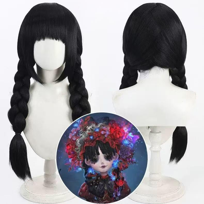 Egg Puff Party Double Ponytail Linkage Simulation Cos Wig