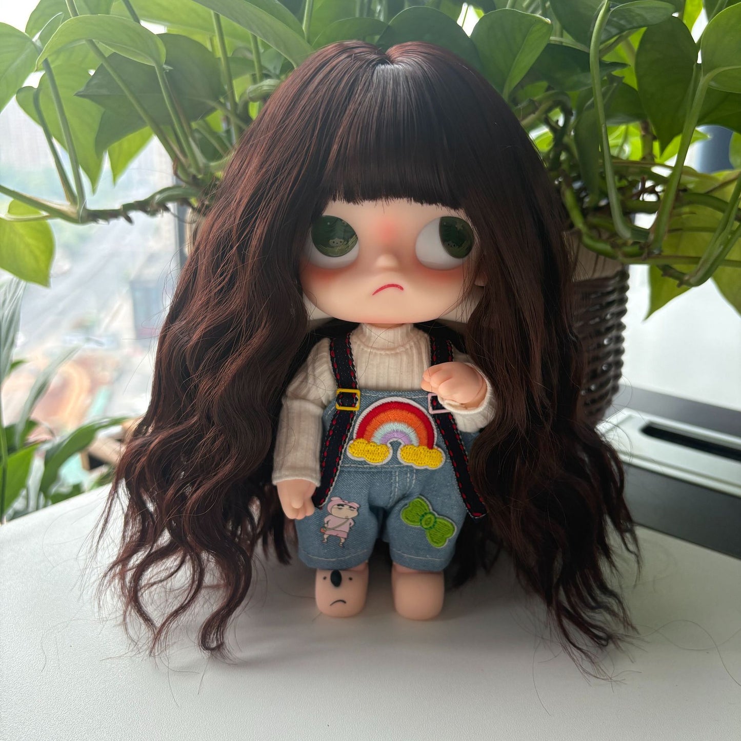 Doll Sister Ga Zi Gingerbread Man Cos Wig