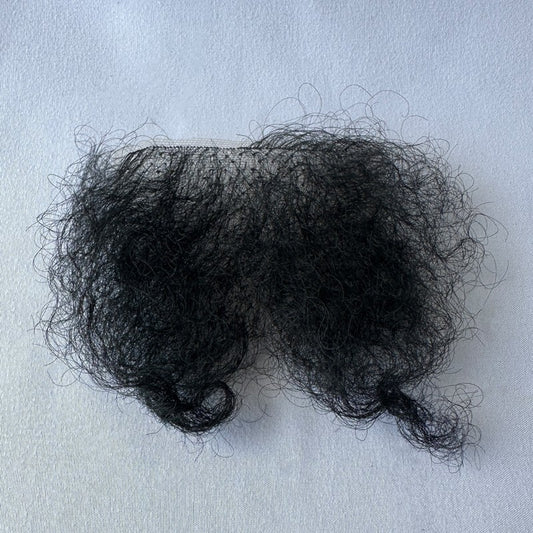 Women's & Men's Pubic Patch Simulation Body Naturally Invisible Breathable Split Curly Hot Other Wig