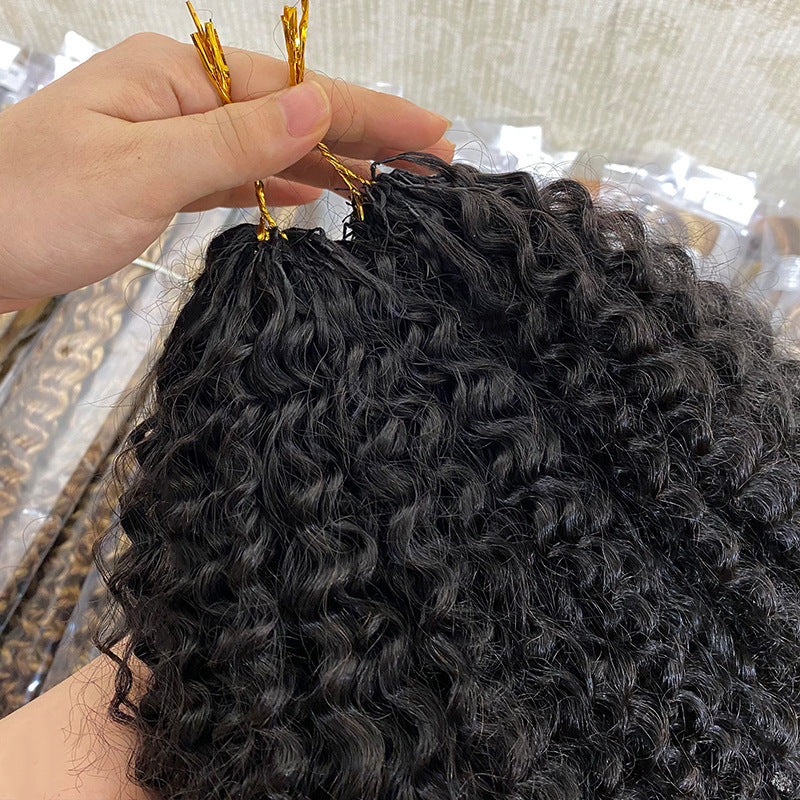 Stylish Fashion Beautiful Classy Crochet Human Real Hair Wig