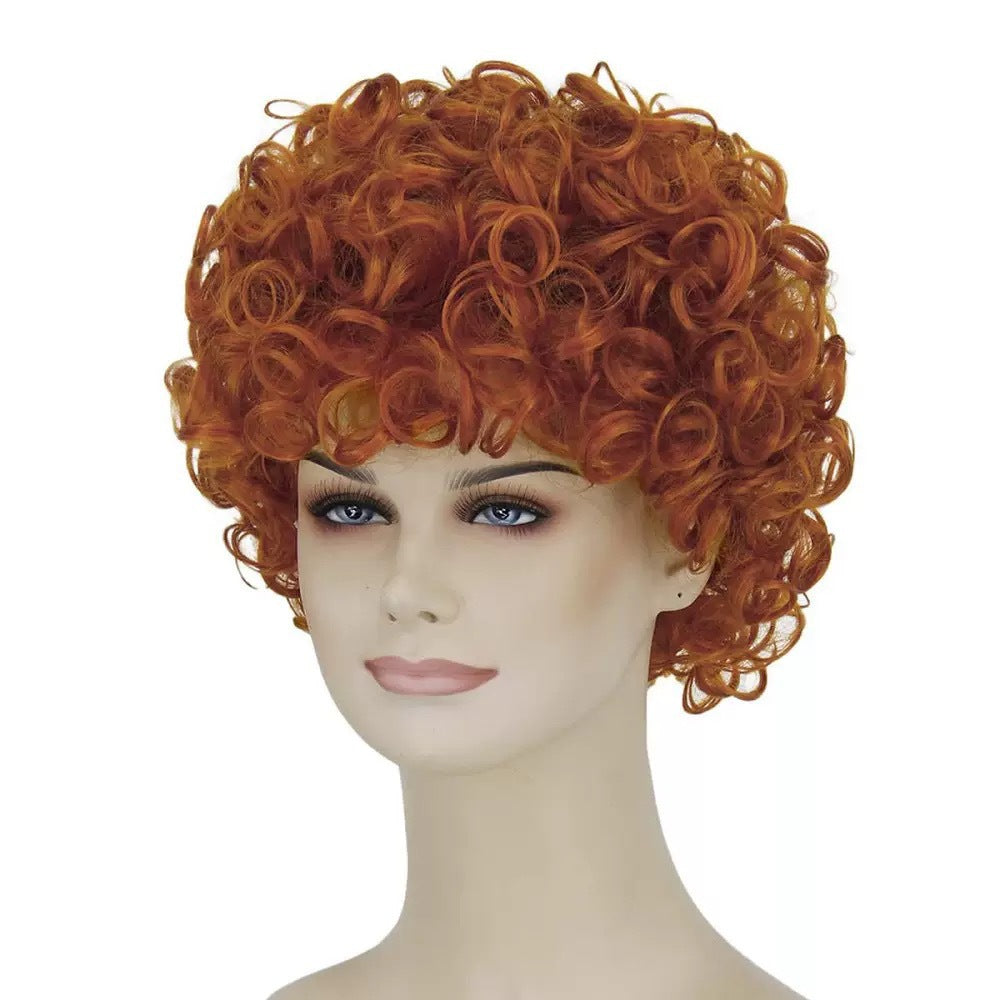 Men's Short African Wigs With Small Curly Hair Men's Wig
