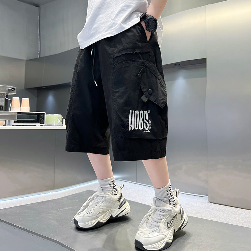 Children's Clothing Summer Shorts Thin Medium Big Children's Pants