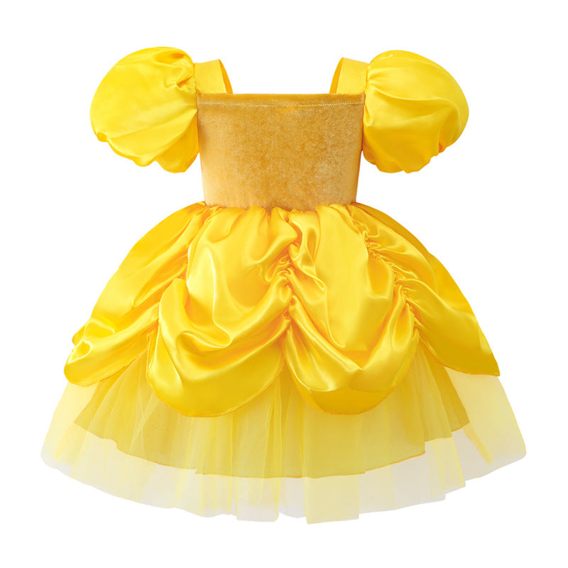Children's Halloween Costume Super Mary Princess Performance Children's Dress