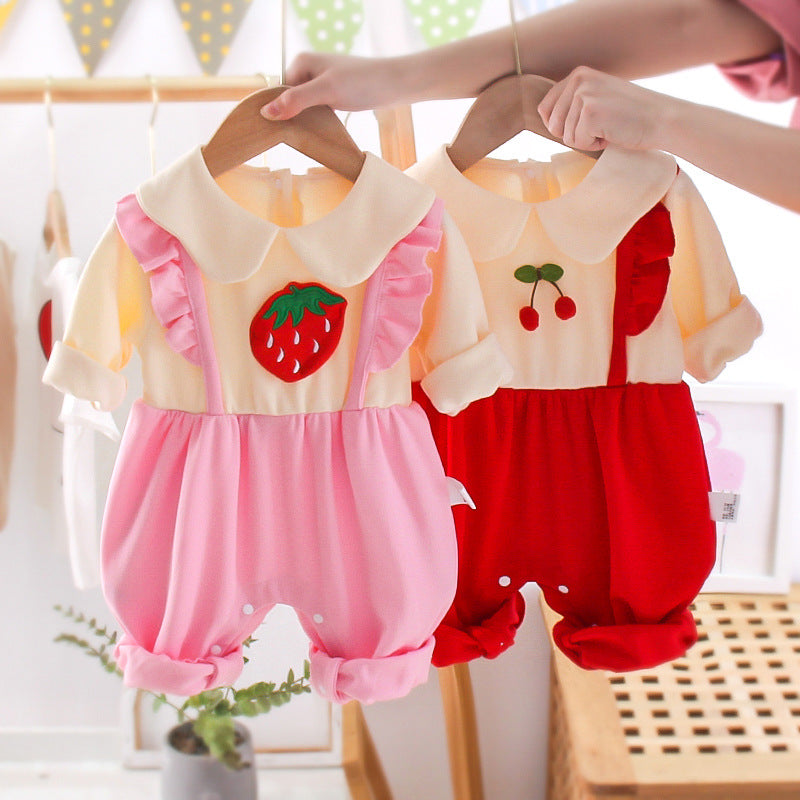 Jumpsuit Princess Long Sleeve Autumn Romper Outer Jumpsuit, Climbing Suit