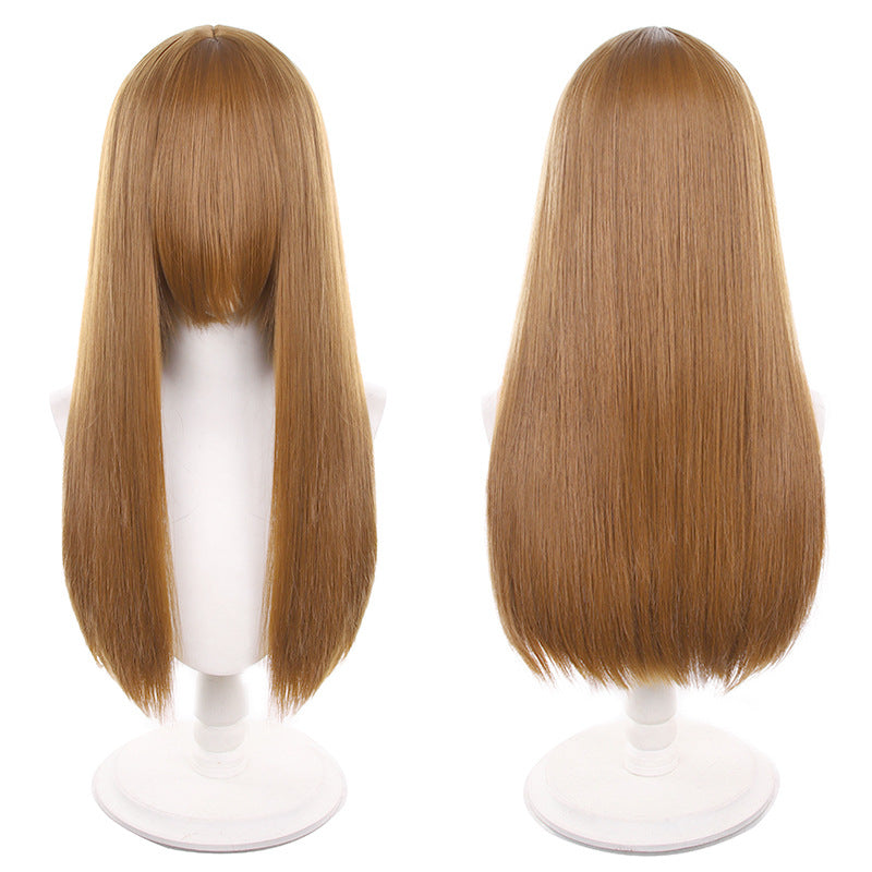 Popular Universal Long Straight Weight Scalp Cos Wig