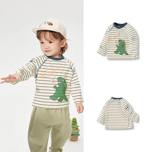Children's Thin Undershirt For Boys Spring Pure Children's T-shirt
