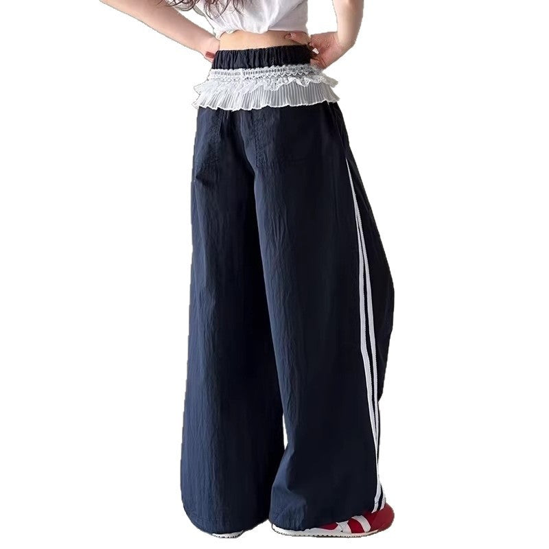 Children's Style Western Middle Big Thin Fashionable Children's Pants