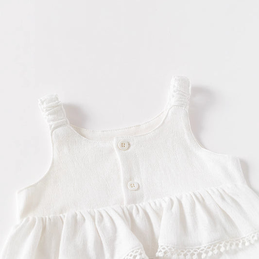 For Babies Sling Lace Born Jumpsuit Triangle Class Jumpsuit, Climbing Suit