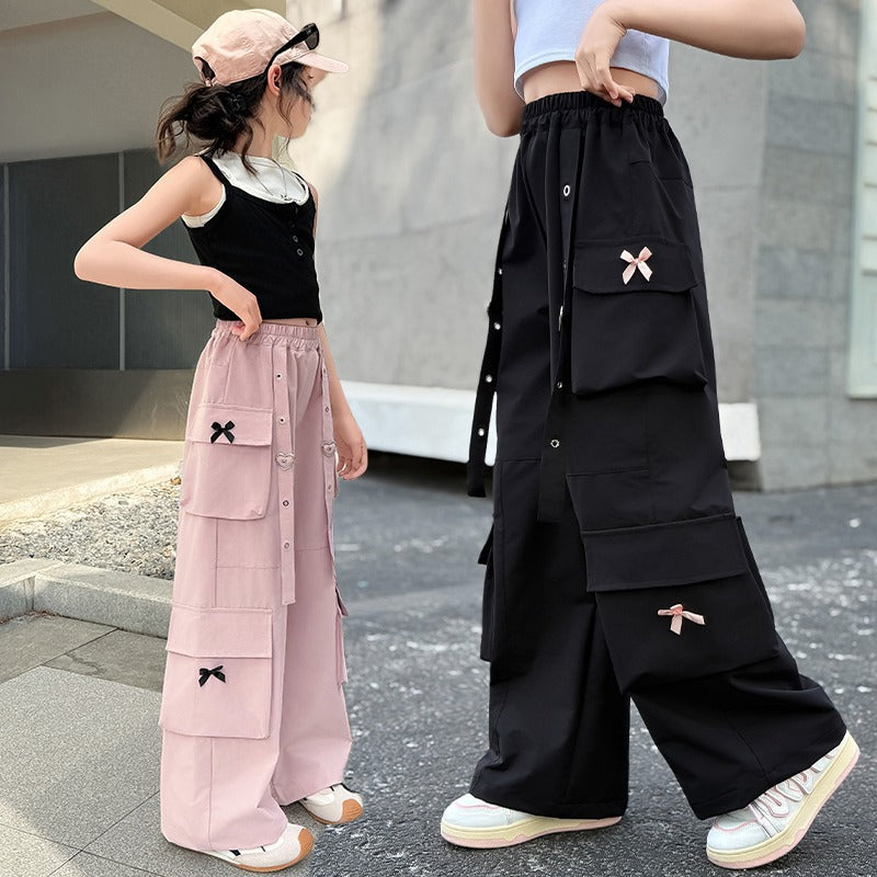 Children's Clothes Western Style Thin Trousers Big Children's Pants