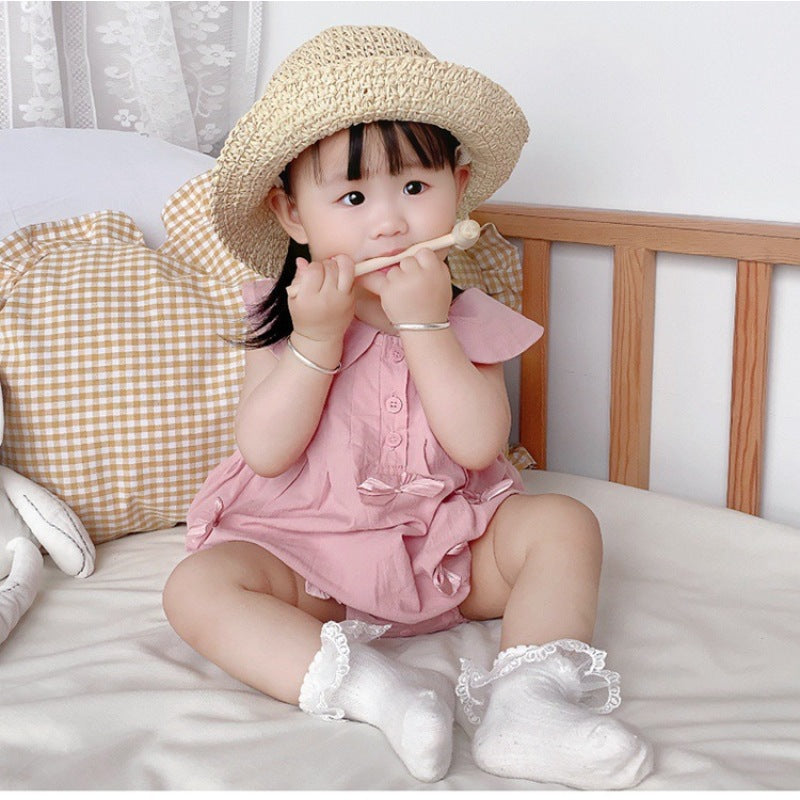Little Princess Triangle Rompers Born Jumpsuit Jumpsuit, Climbing Suit