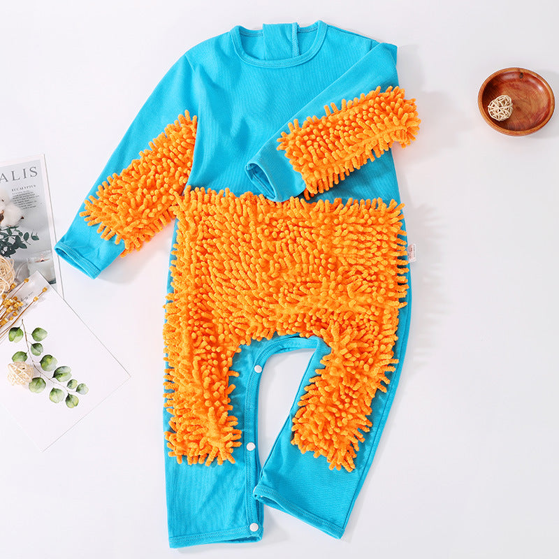 Stylish New Slouchy Mopping Crawling Gadget Jumpsuit, Climbing Suit