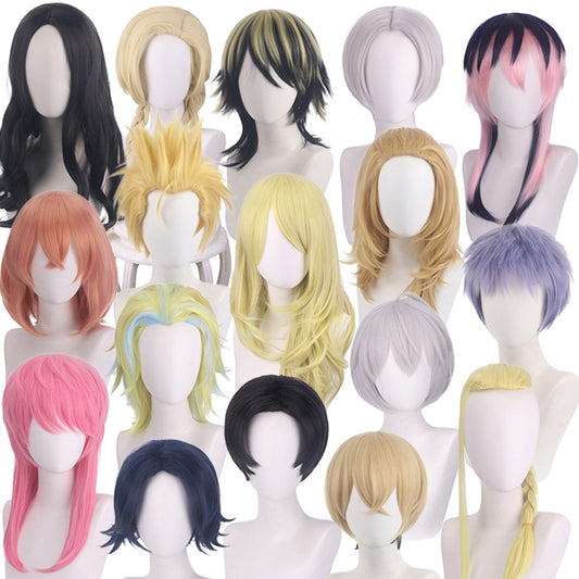 Charming Orange Daily Site Short Hair Cos Wig
