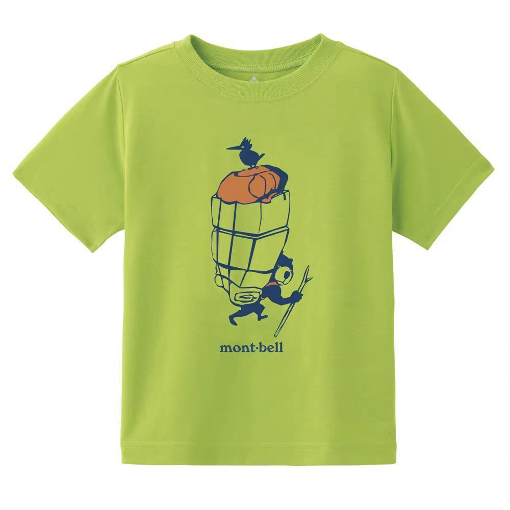 Children's Style Clothing Printed Short Sleeve Sweat Uptake Boys Outdoor Children's T-shirt