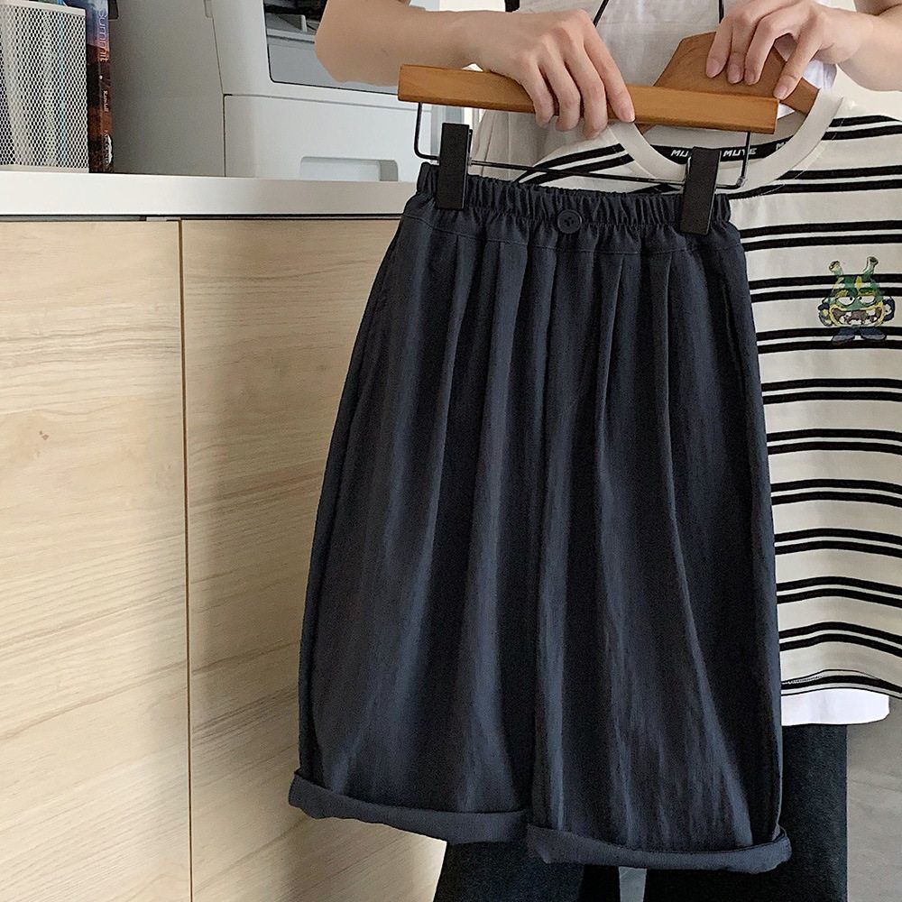 Children's Anti Mosquito Summer Boys Korean Style Loose Solid Color Casual Children's Pants