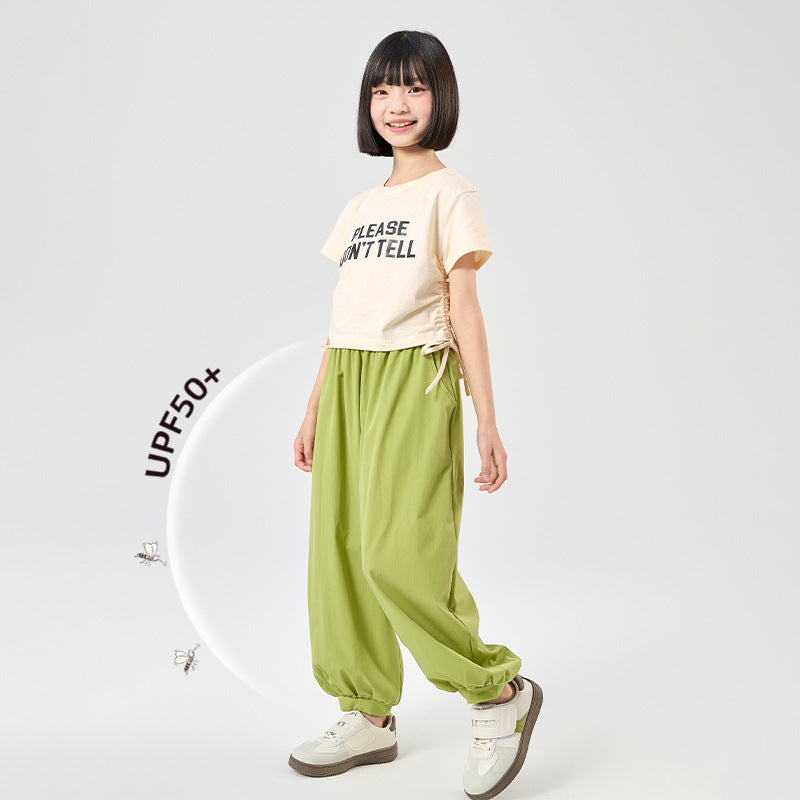 Children's Summer Thin Trousers Bloomers Medium Big Children's Pants