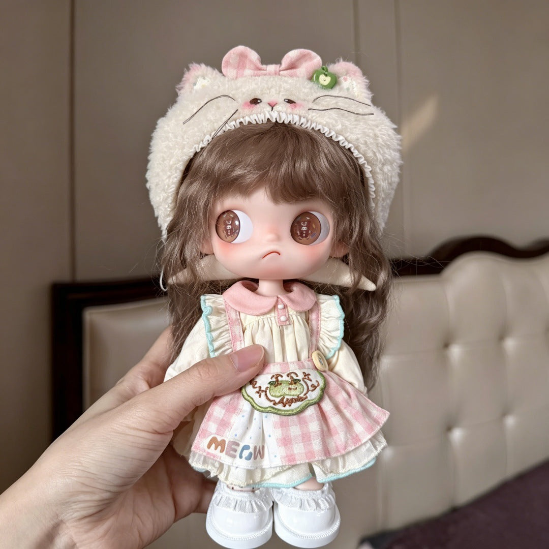 Zi Sister Doll Straight Bangs Water Ripple Comfortable Cos Wig