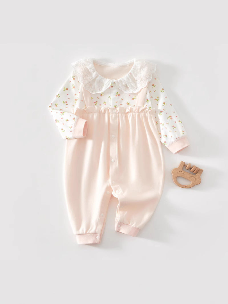 Born Rompers Romper Boy Pure Cotton Jumpsuit, Climbing Suit
