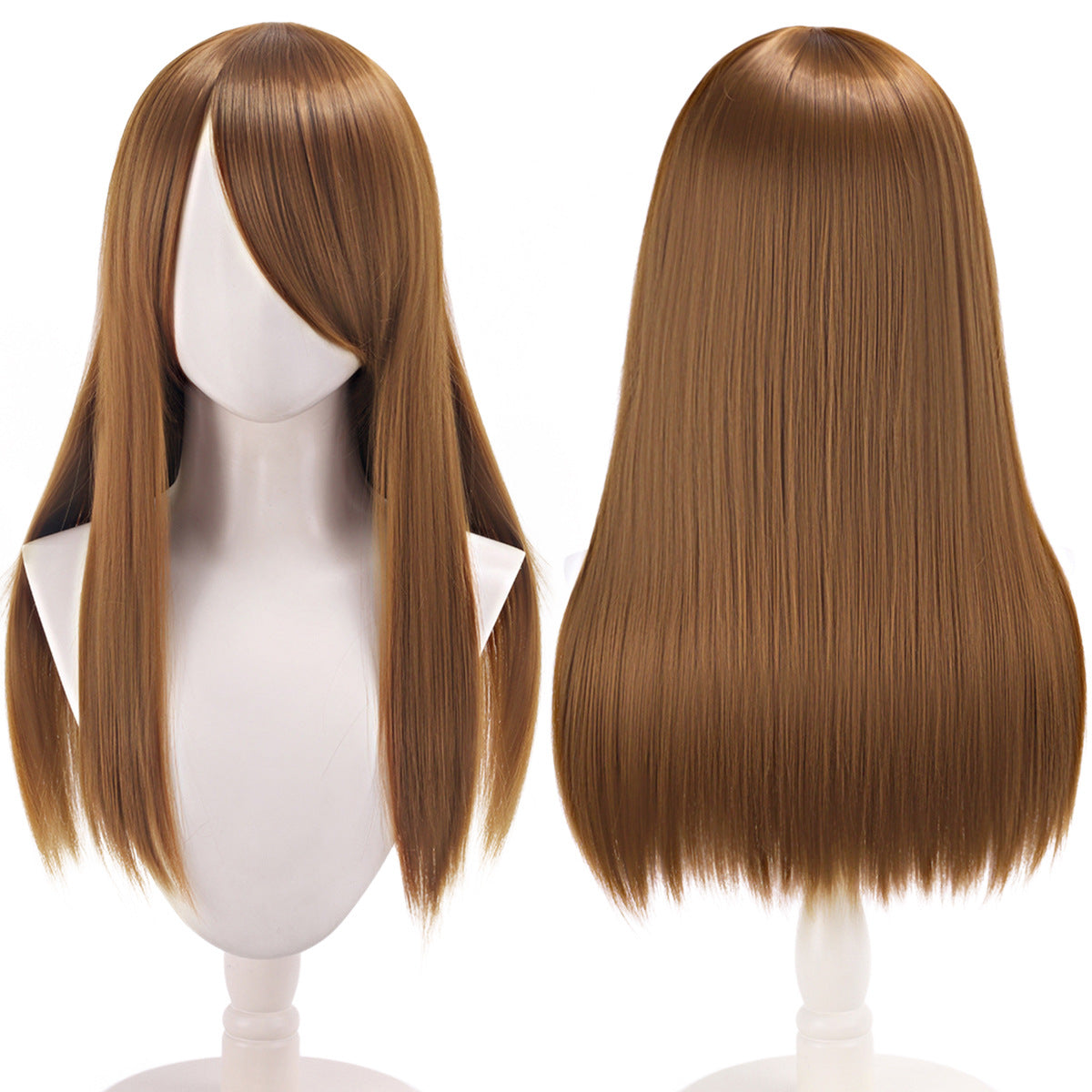 Lord Anime Fiber Rose Color Thickened Long Straight Hair Cos Wig