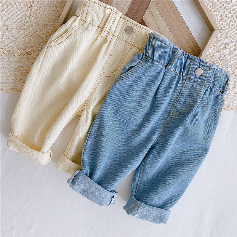 Children's Jeans Spring Long For Boys Casual Children's Pants