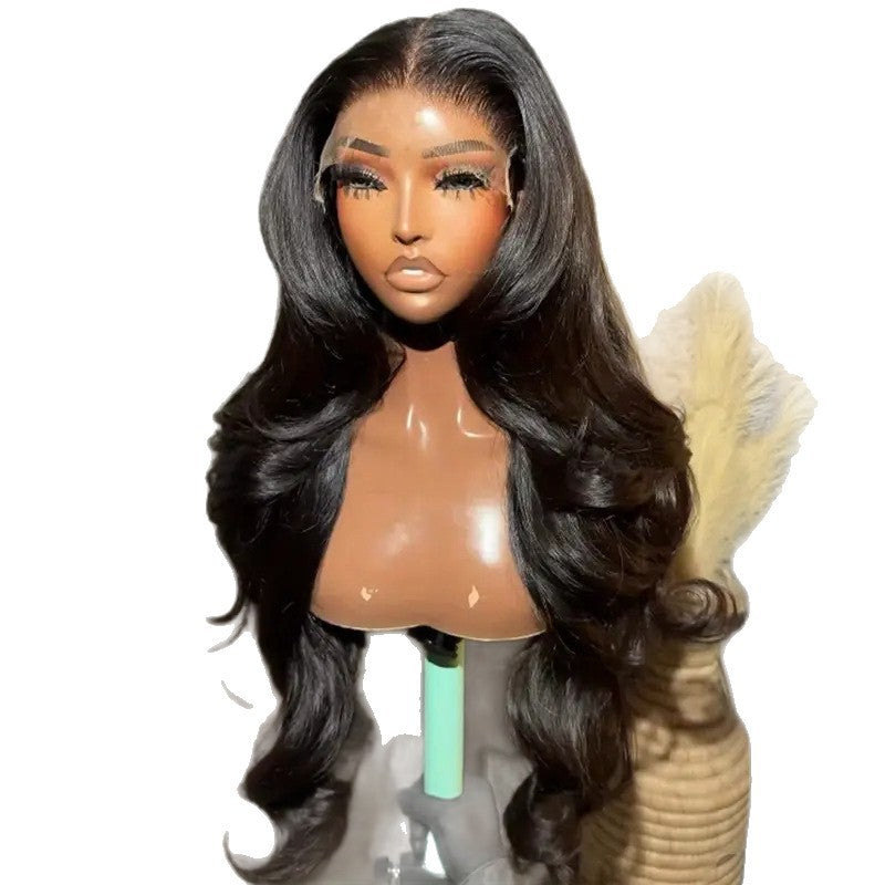 Medium Large Wave Curly Hair Front Wig Long Curls
