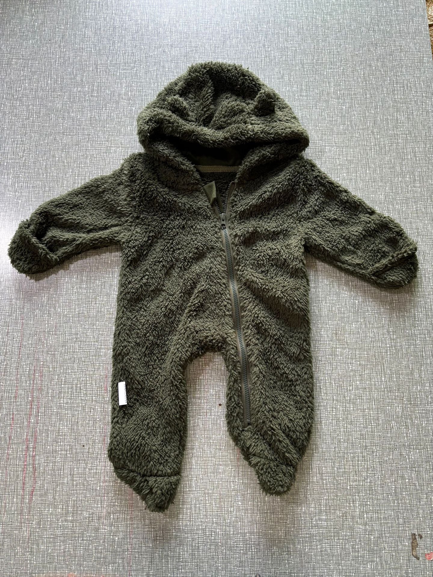 Romper Thickening Thermal Born Flannel Outwear Jumpsuit, Climbing Suit