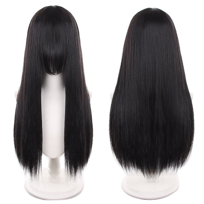 Popular Universal Long Straight Weight Scalp Cos Wig