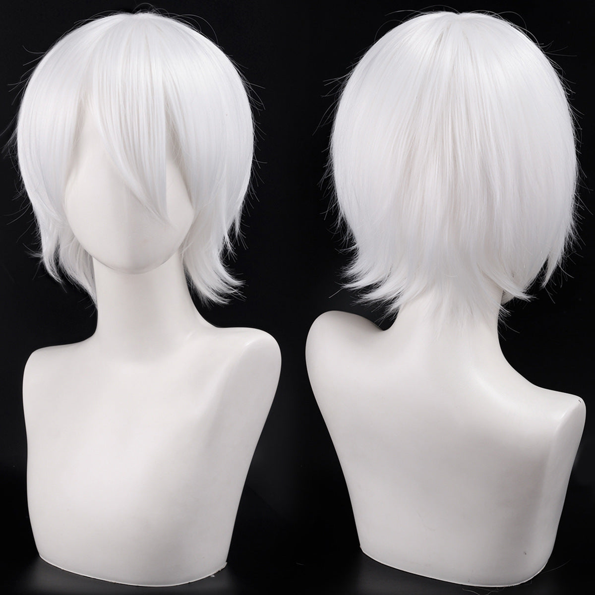 Men's Main Less Short Hair Color Universal Cos Wig