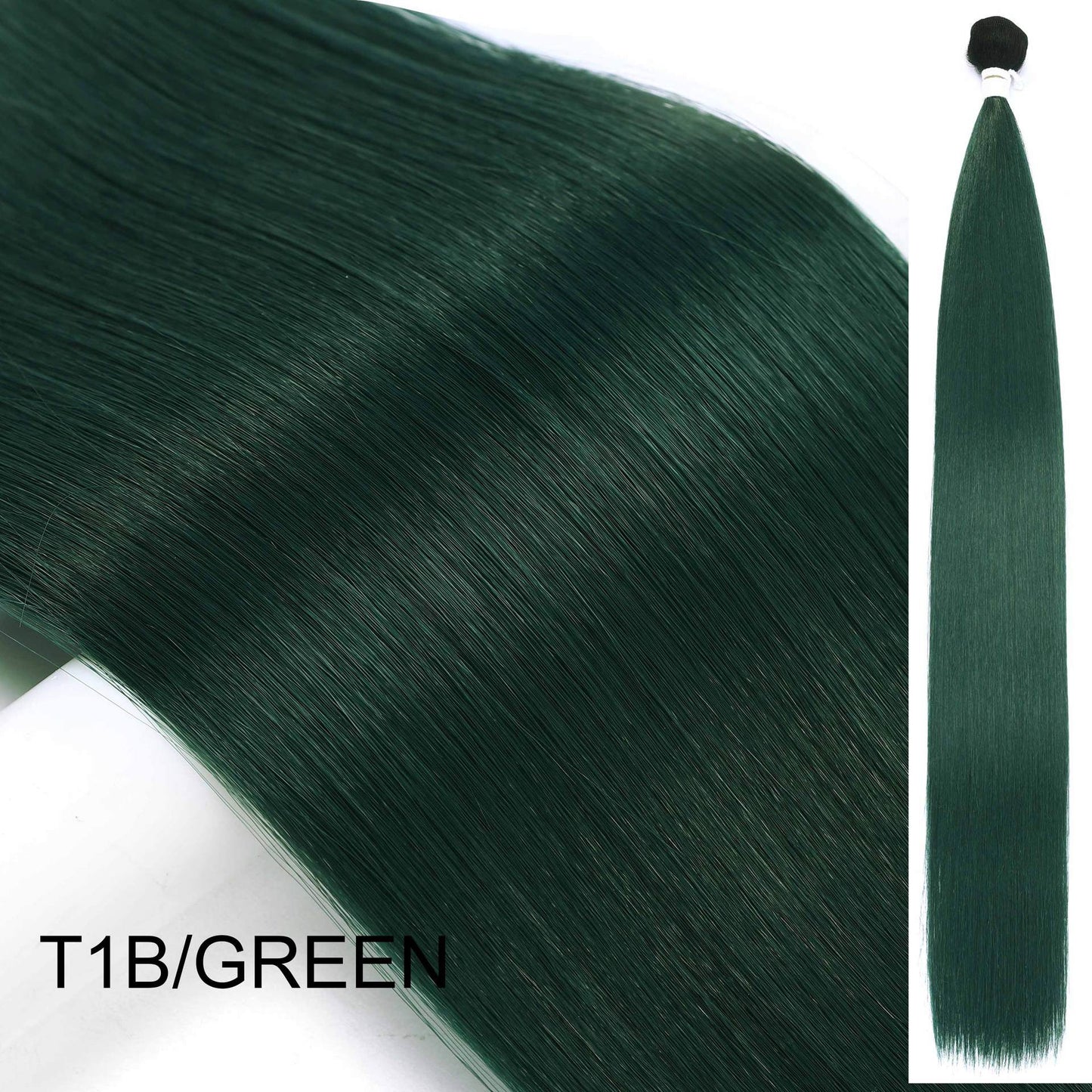 Fiber Extension Hair Weft Africa Band Long Straight Wig
