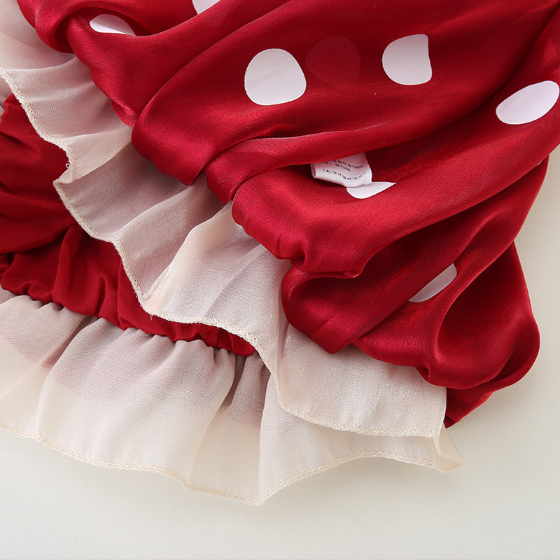 Korean Style Princess Sling Skirt One Year Old Children's Dress