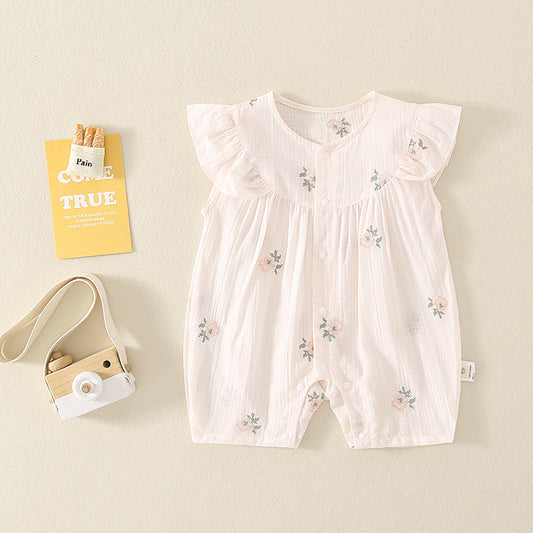 Clothes For Babies Summer Romper Chinese Jumpsuit, Climbing Suit
