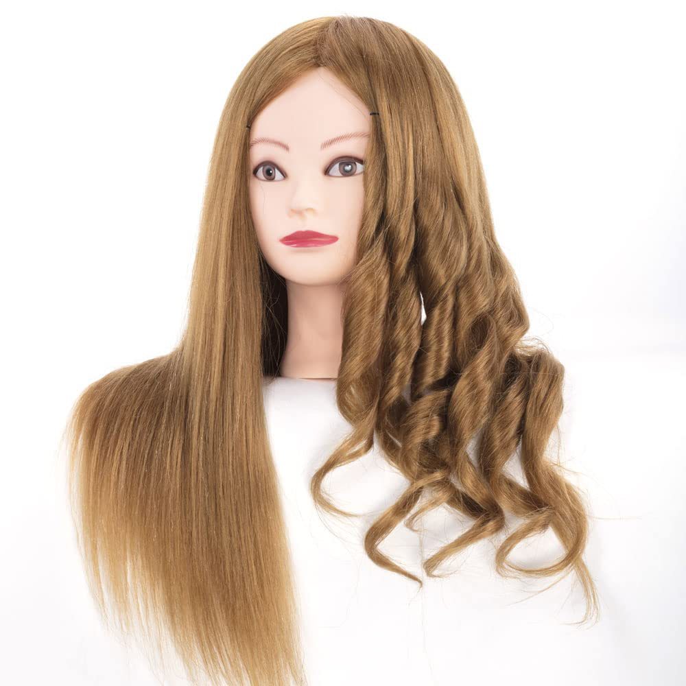 High Simulation Head Hairdressing Beginner Practice Model Barber Other Wig