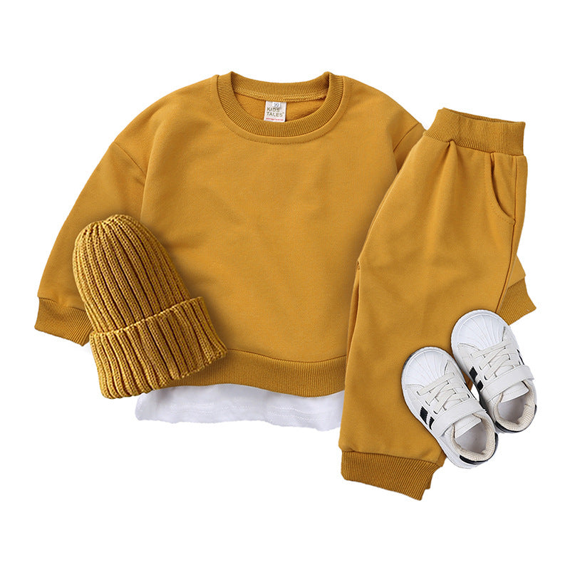 Children's Clothing Boys Autumn Casual Sweatshirt Sport Children's Suit