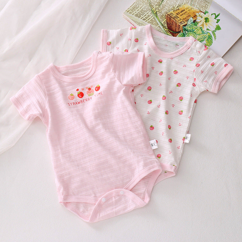 Small Fresh Large Size Short Sleeve Triangle Jumpsuit, Climbing Suit