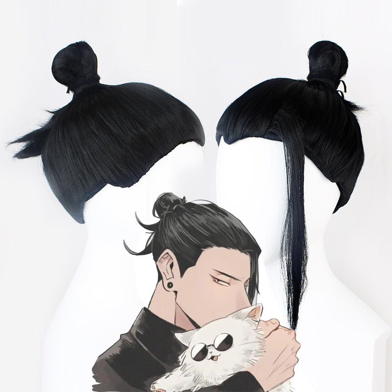 War Five Wu Hair Stick Three Rounds Fiber Cos Wig