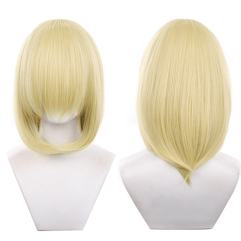 Universal Inner Button Hair Female Scalp Shape Cos Wig