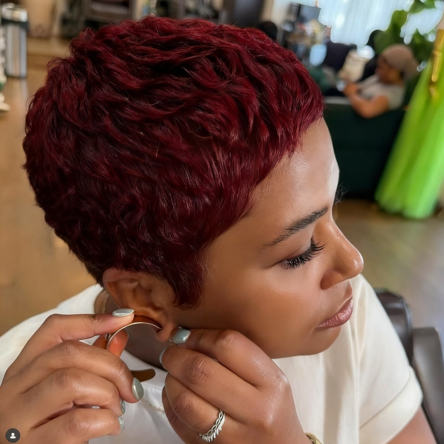 Casual New Comfortable Creative Human Set Real Hair Wig