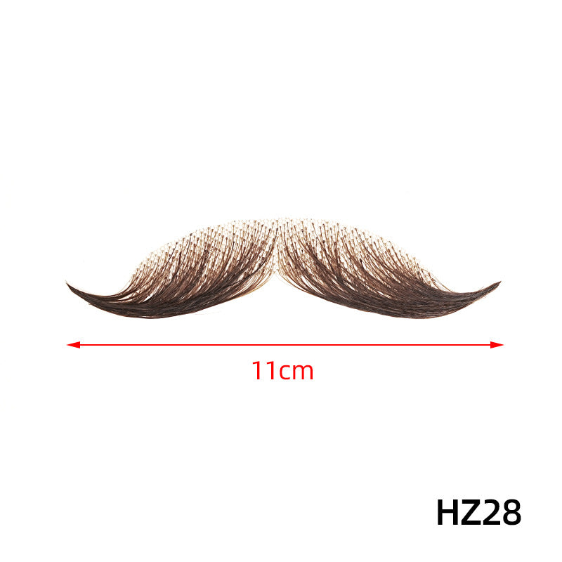 Fake Beard Invisible Seamless Human Hair Eyebrows Film Television Props Other Wig