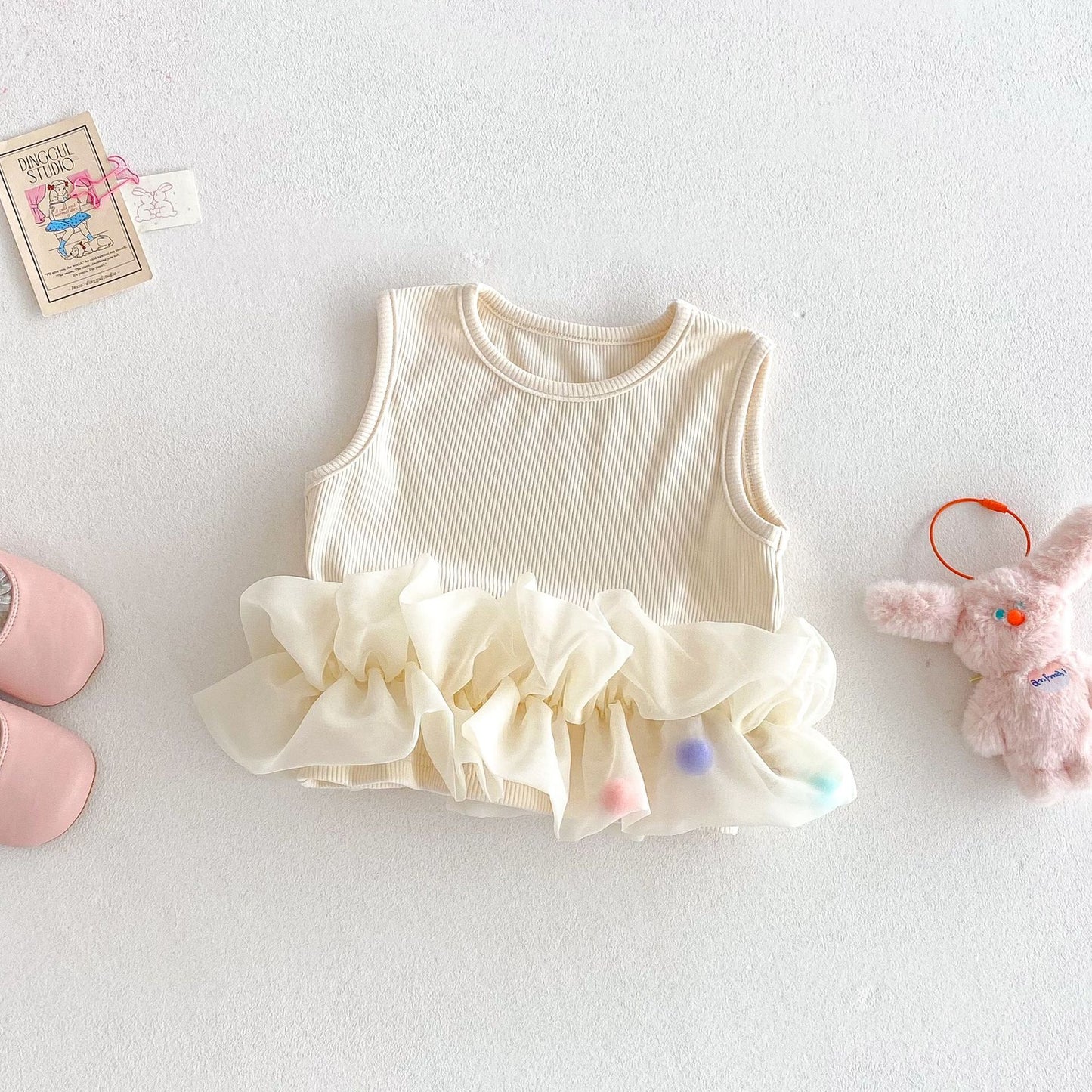 Or Exchange For Mesh Vest Summer Sweet Children's T-shirt